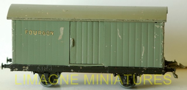 Wagon bleu SNCF L.R. Louis Roussy